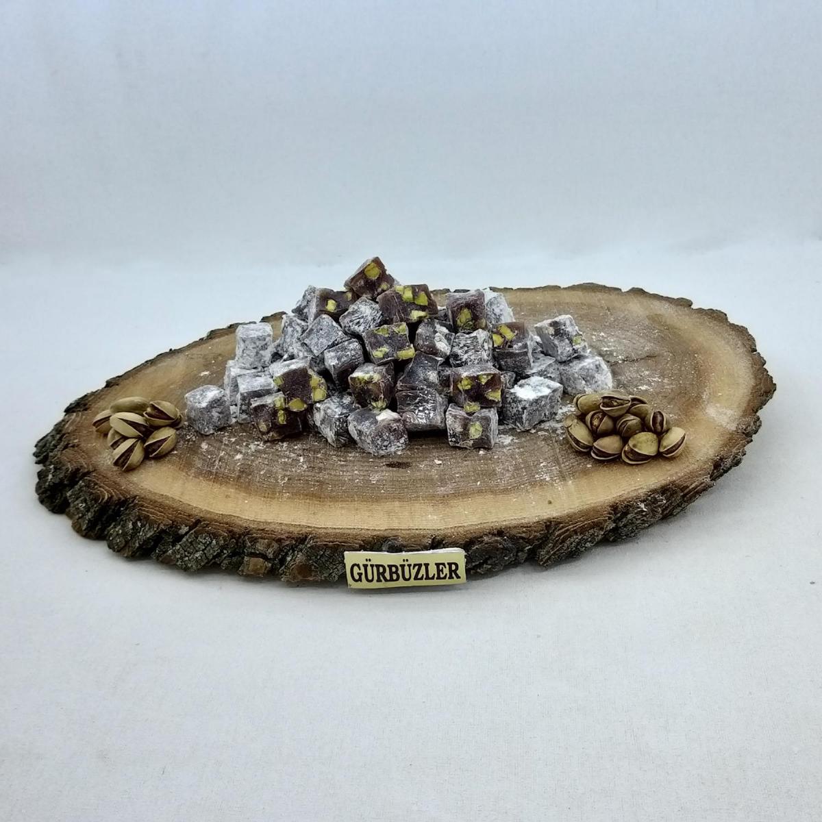 Gürbüzler Fıstıklı Çifte Kavrulmuş Lokum 1 kg
