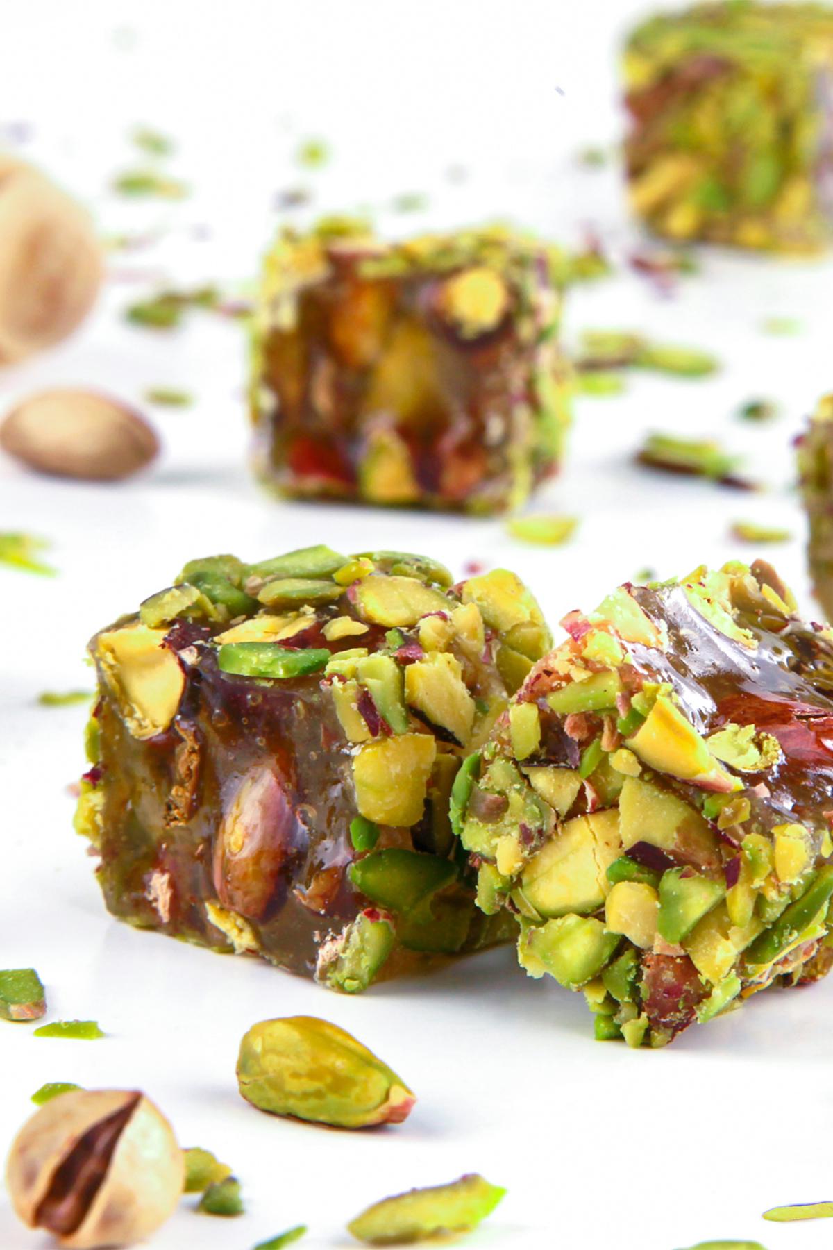 Lokum Atölyesi Ballı Fıstıklı Lokum 500 gr