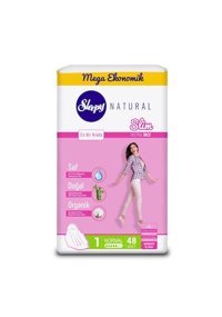 Sleepy Natural Slim Extra Organik İnce 48'li Hijyenik Ped 1 Adet