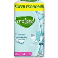 Molped Antibakteriyel Var İnce 20'li Hijyenik Ped 1 Adet