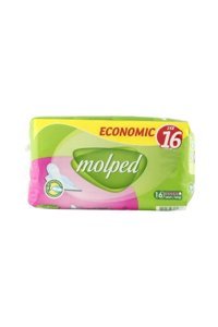 Molped Kanatlı İnce 16'lı Hijyenik Ped 1 Adet