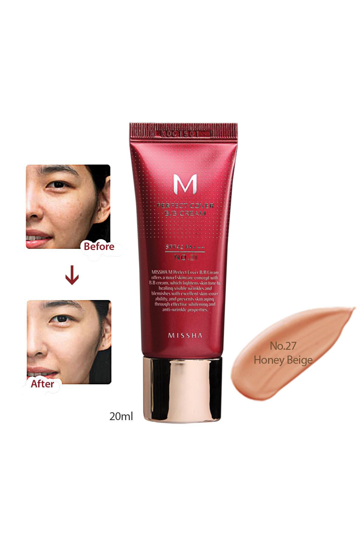 Missha M Perfect Cover No:27 Tüm Ciltler İçin BB Krem