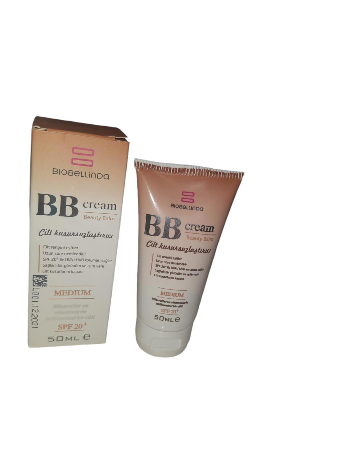 Biobellinda Tüm Ciltler İçin BB Krem Orta Ton