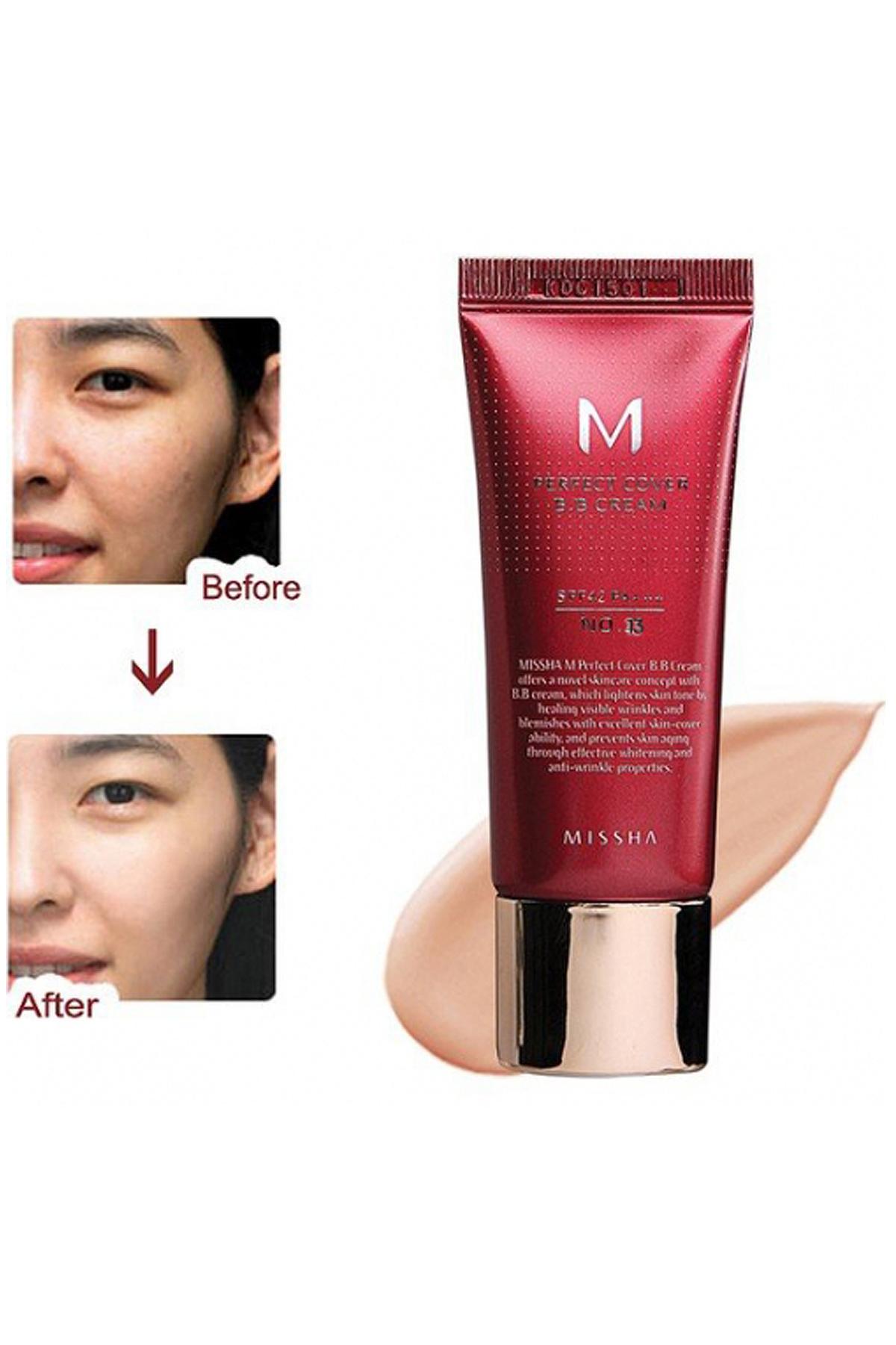 Missha M Perfect Cover No:13 Tüm Ciltler İçin BB Krem