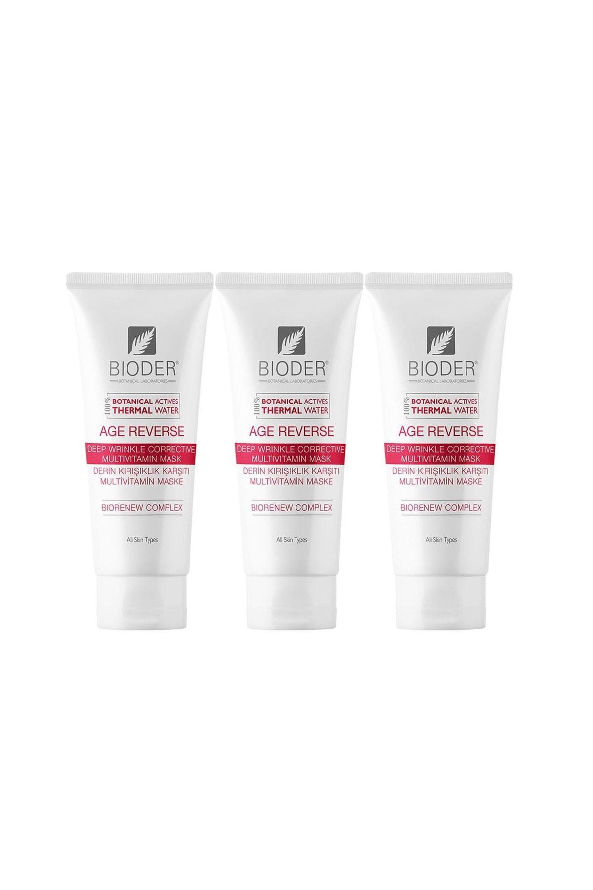 Bioder Age Reverse Krem Yüz Maskesi 3x75 ml