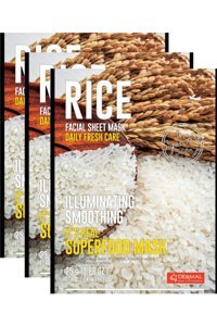 Dermal It's Real Superfood Kağıt Yüz Maskesi 3x25 gr