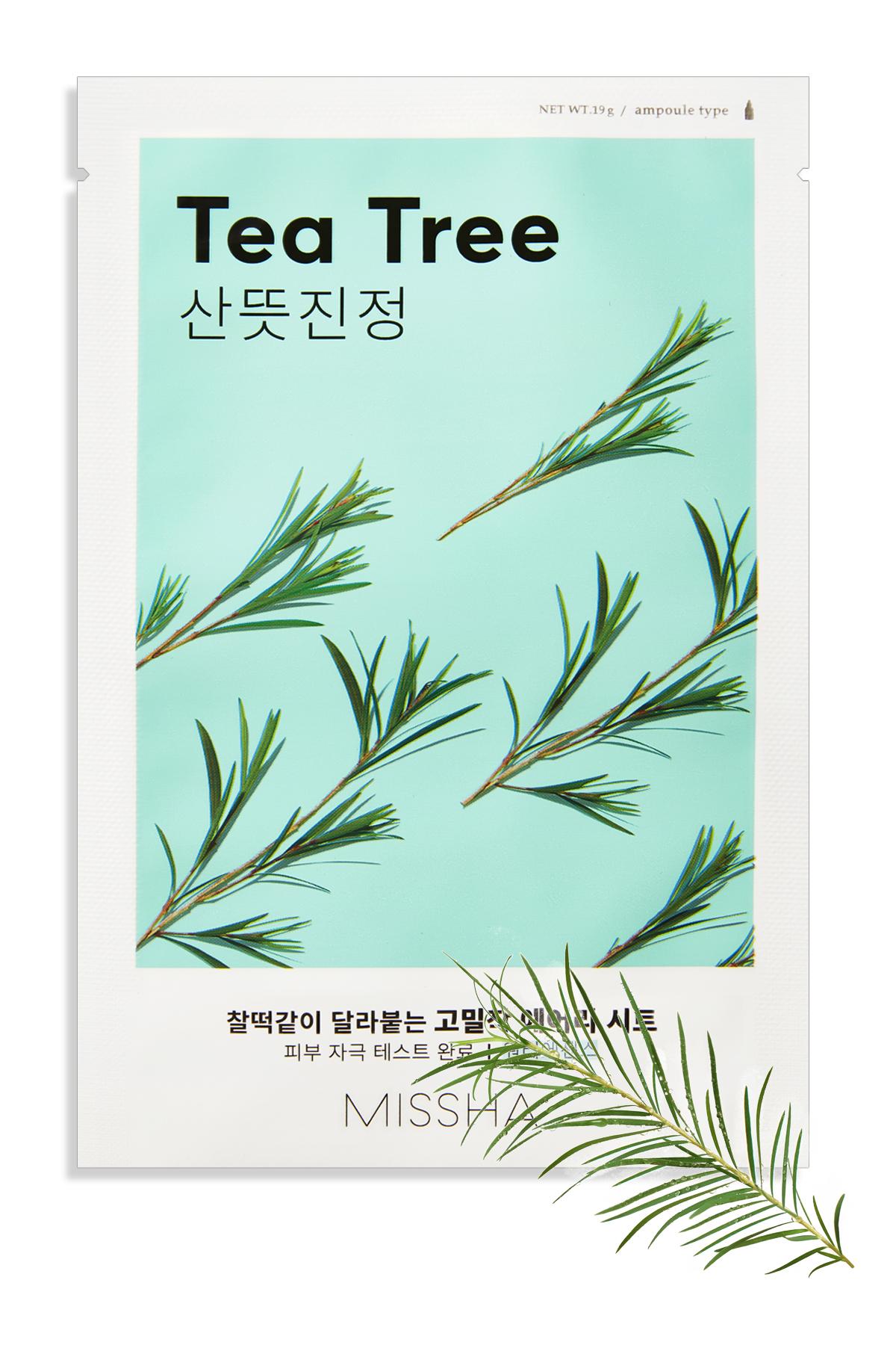 Missha Tea Tree Kağıt Yüz Maskesi 1 Adet