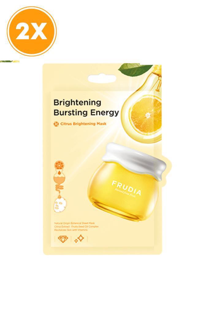 Frudia Brightening Bursting Energy Kağıt Yüz Maskesi 2 Adet
