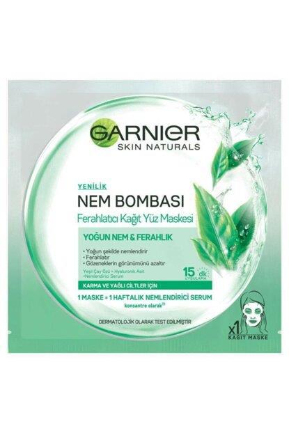 Garnier Nem Bombası Nemlendirici Kağıt Yüz Maskesi 32 gr