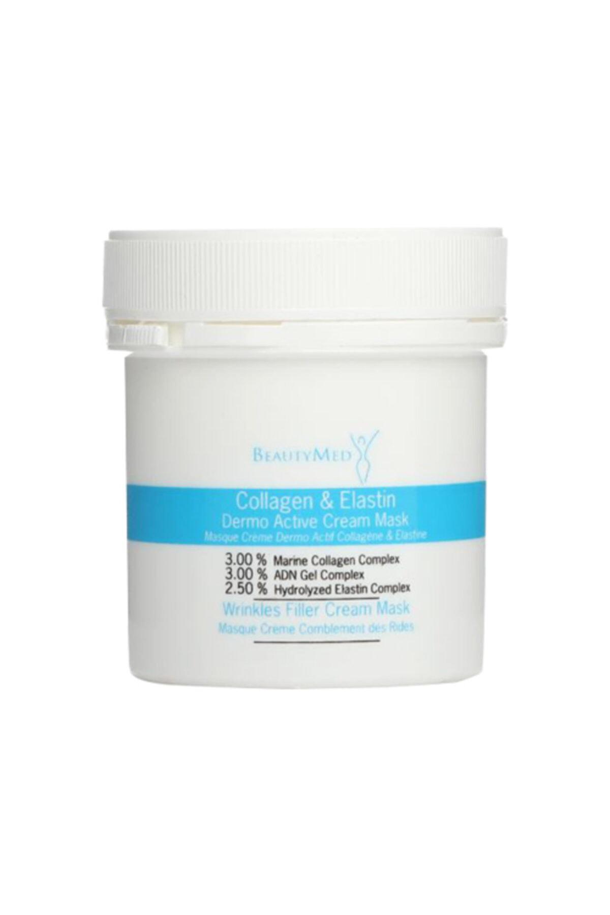 Beautymed Dermo Active Cream Collagen and Elastin Krem Yüz Maskesi 100 ml