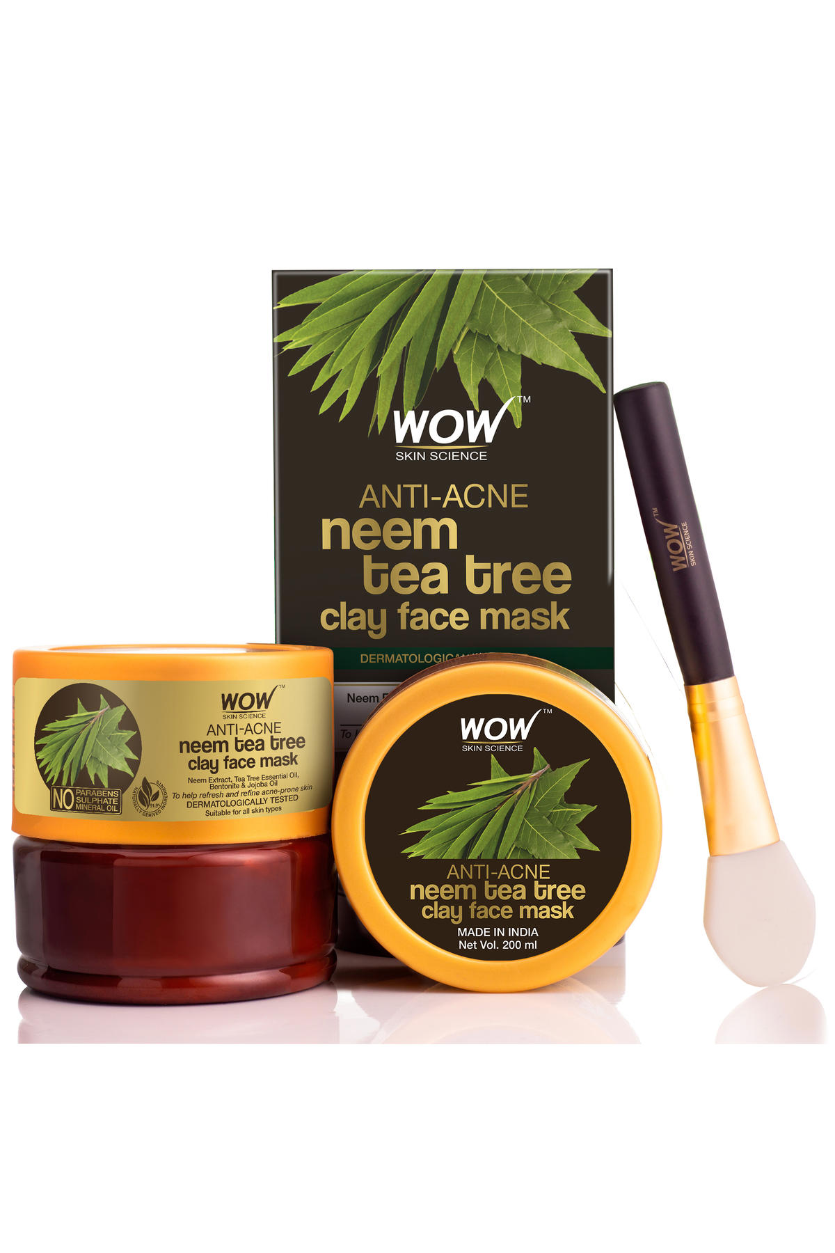 Wow Skin Science Clay Face Killi Yüz Maskesi 200 ml