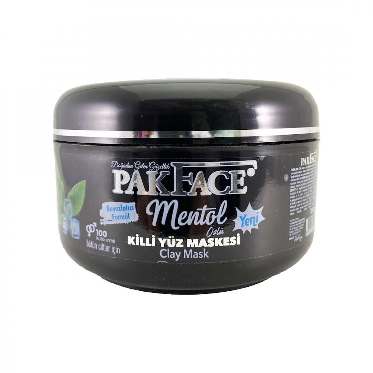 Pakface Mentol Özlü Killi Yüz Maskesi 700 gr
