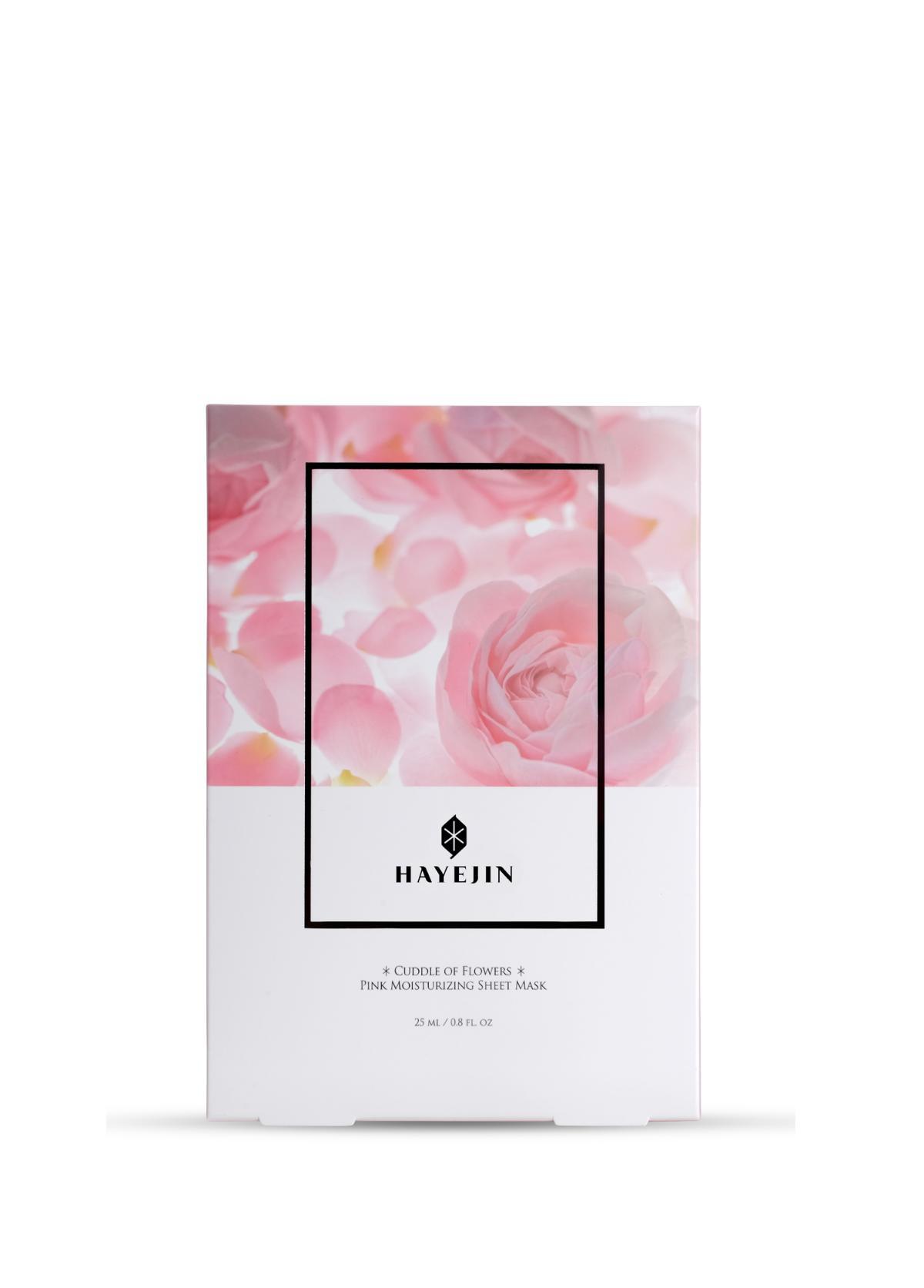 Hayejin Cuddle of Flowers Nemlendirici Kağıt Yüz Maskesi 5x25 ml