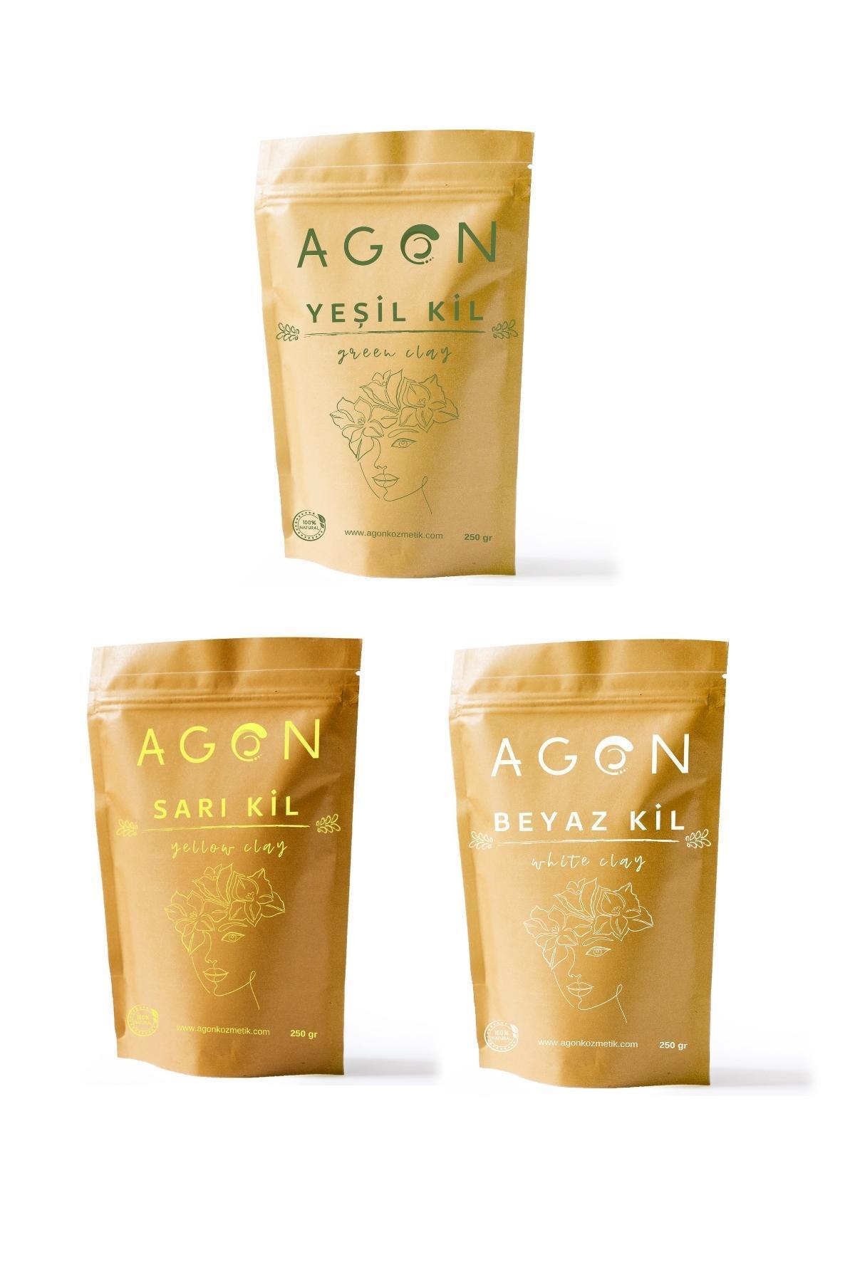 Agon Killi Toz Yüz Maskesi 3x250 gr