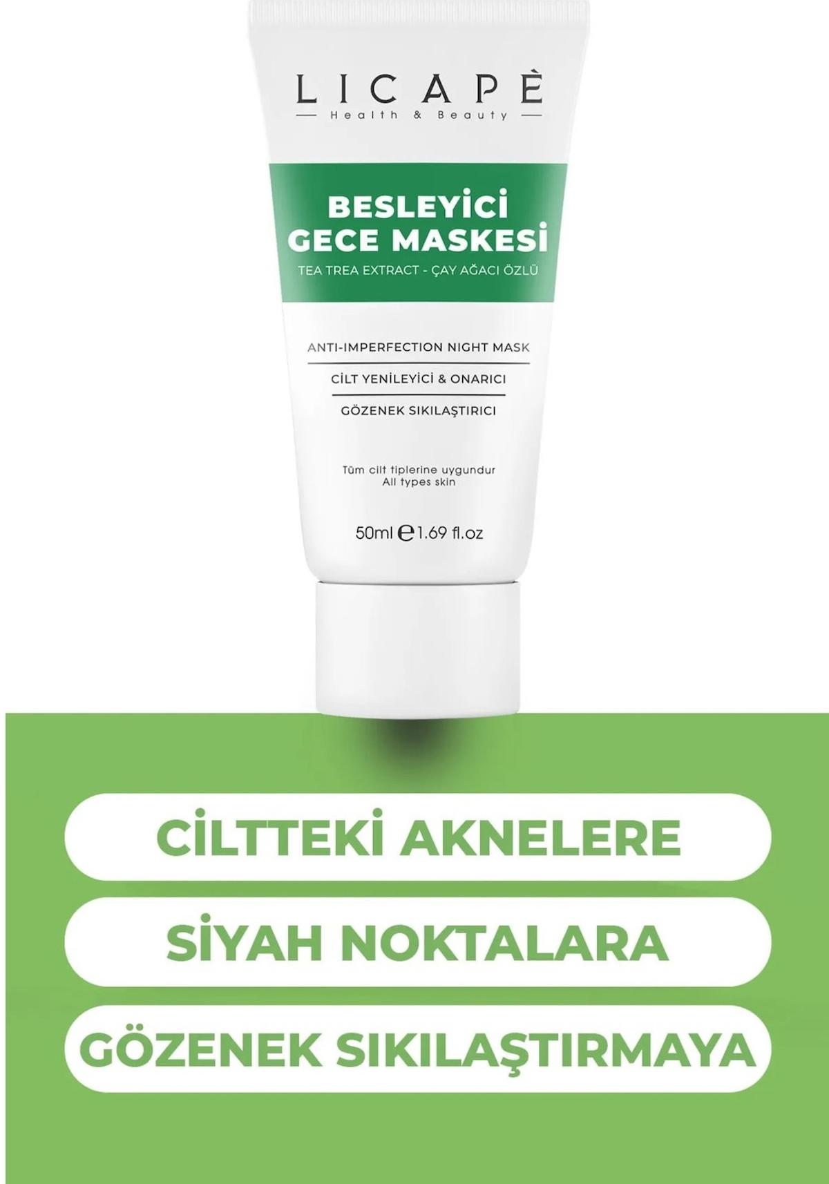 Licape Krem Yüz Maskesi 50 ml