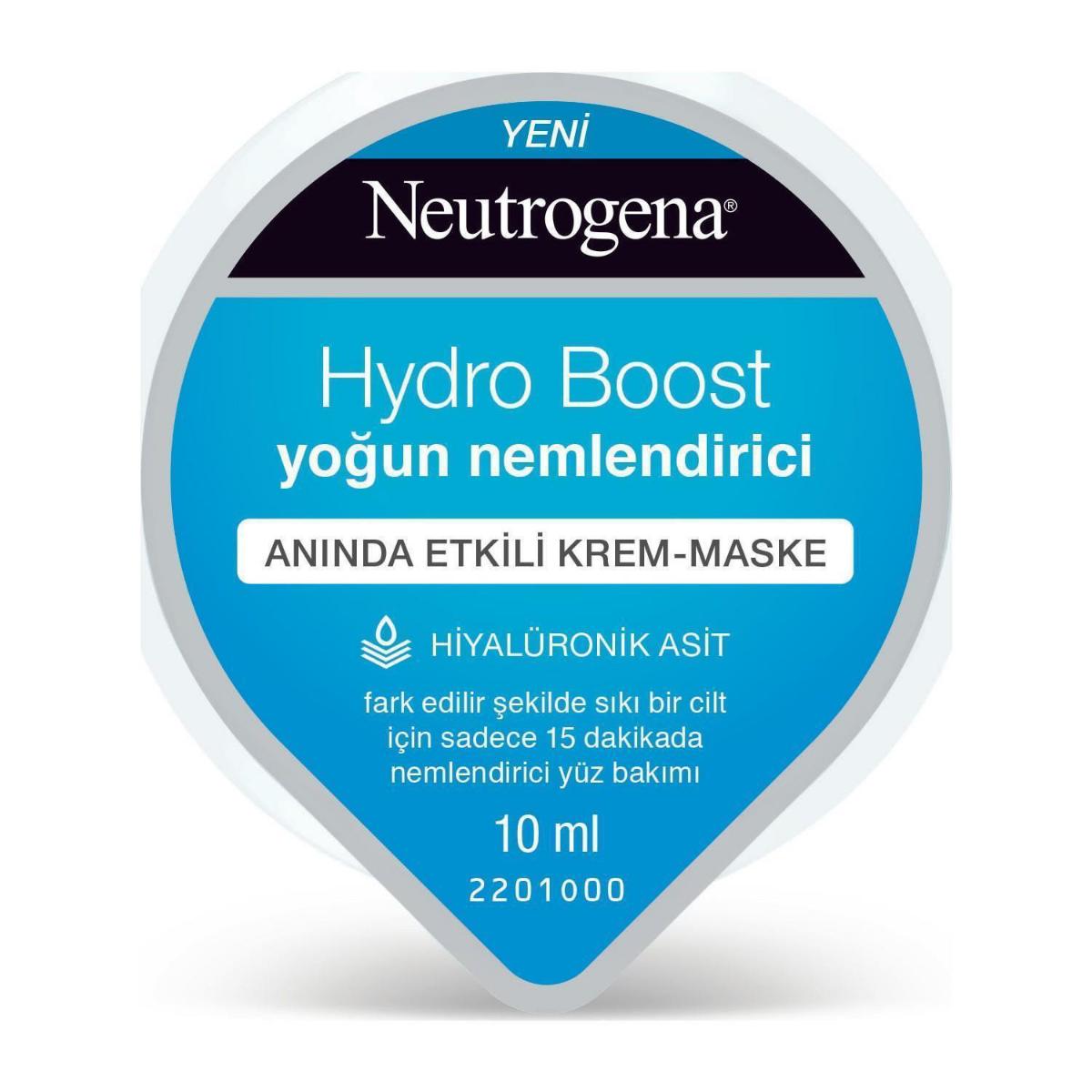 Neutrogena Hydro Boost Killi Nemlendirici Krem Yüz Maskesi 10 ml