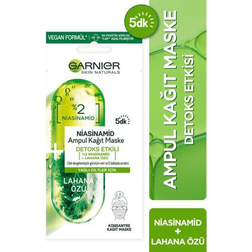 Garnier Niasinamid Kağıt Yüz Maskesi 15 gr