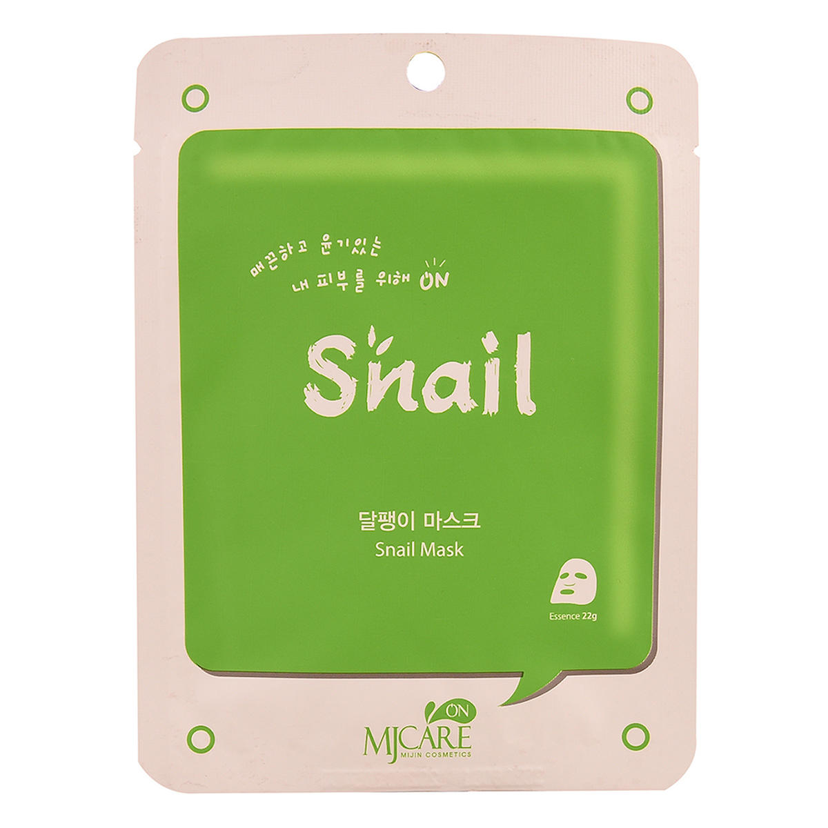 MjCare Snail Kağıt Yüz Maskesi 22 gr