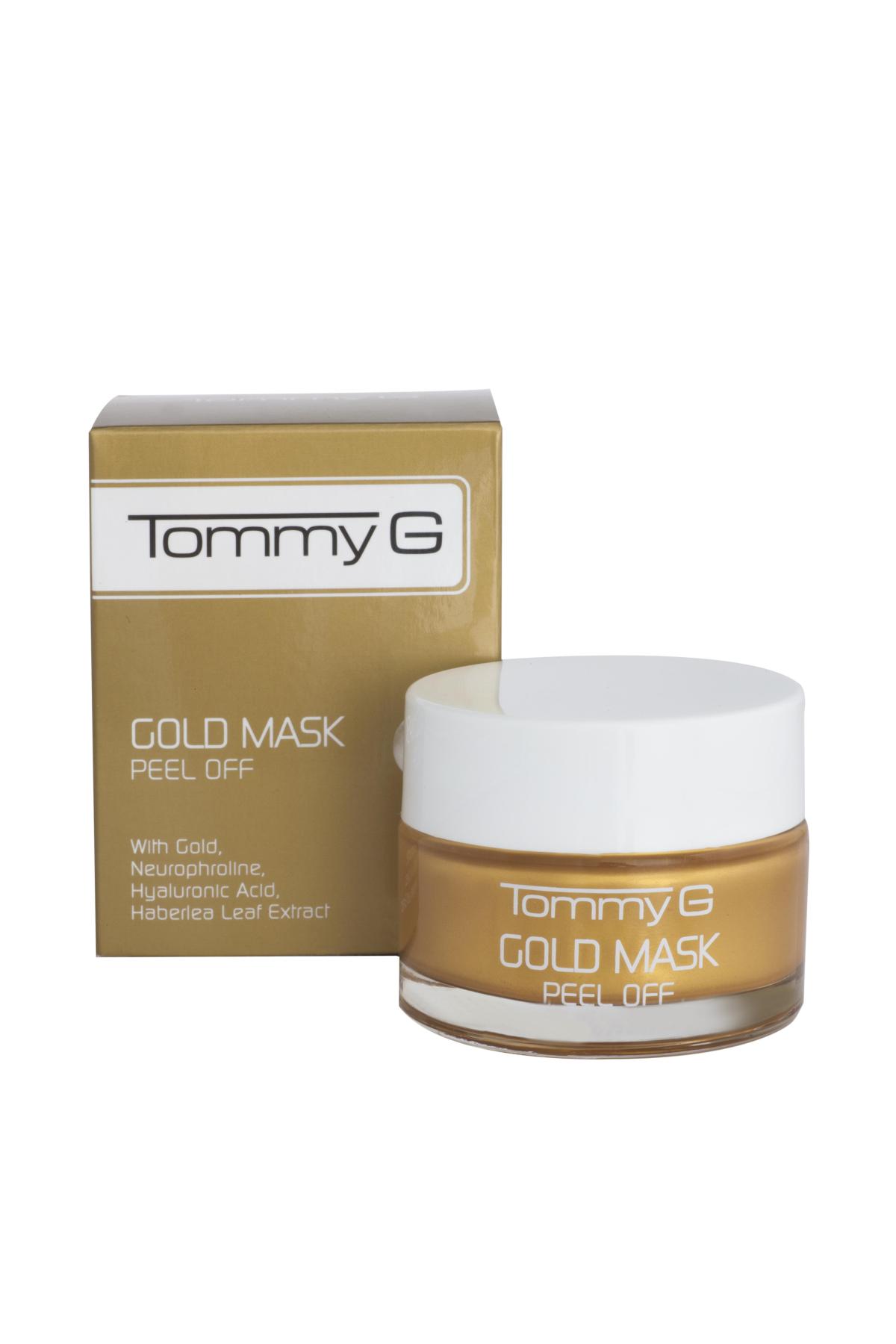 Tommy G Gold Peel Off Nemlendirici Soyulabilir Yüz Maskesi 50 ml