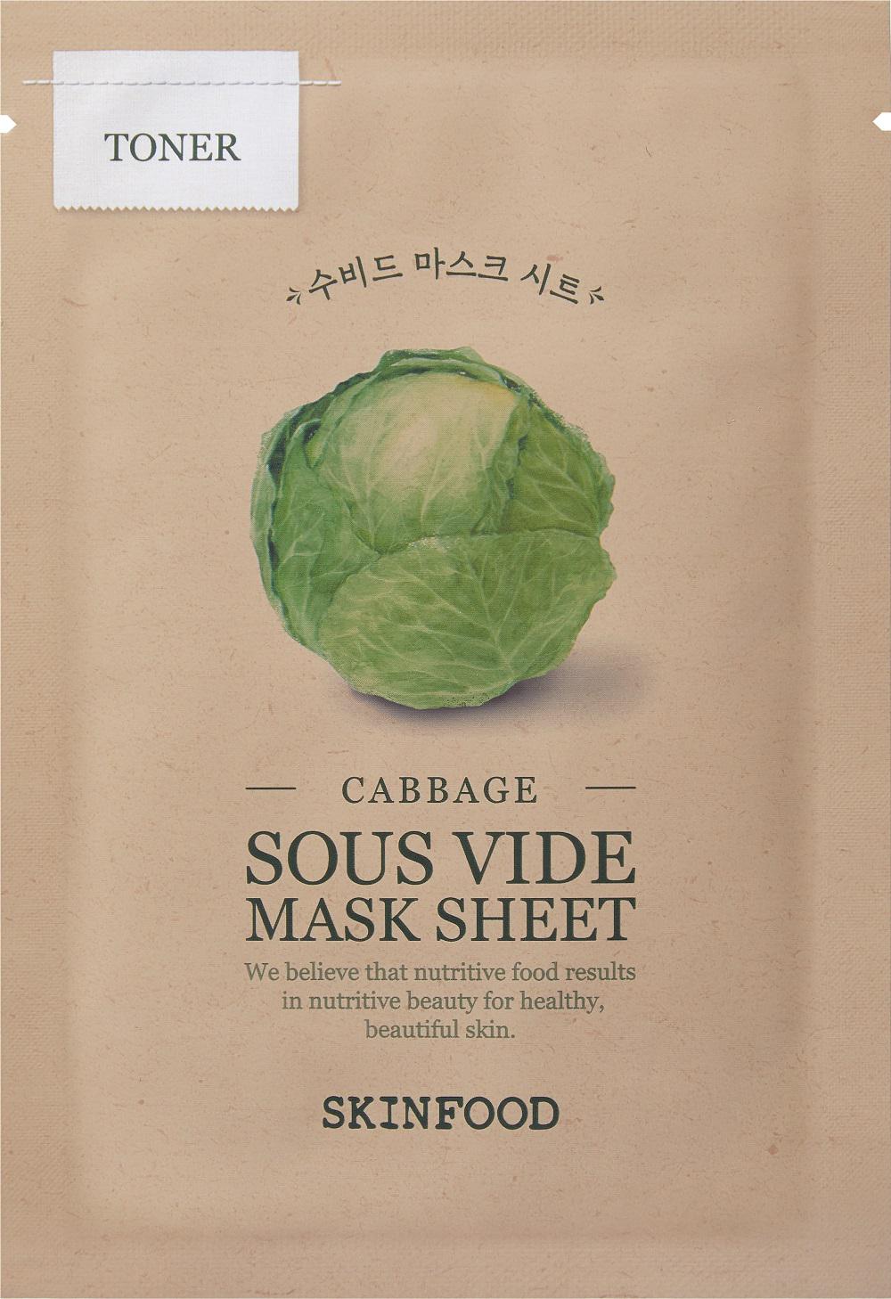 Skinfood Sous Vide Sheet Nemlendirici Kağıt Yüz Maskesi 20 gr