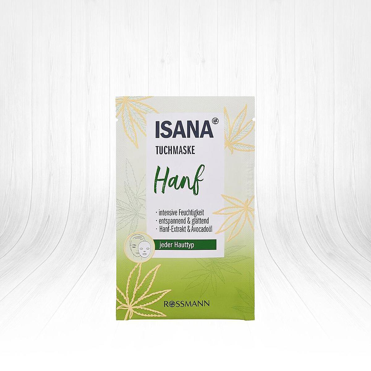 Isana Hanf Kağıt Yüz Maskesi 1 Adet
