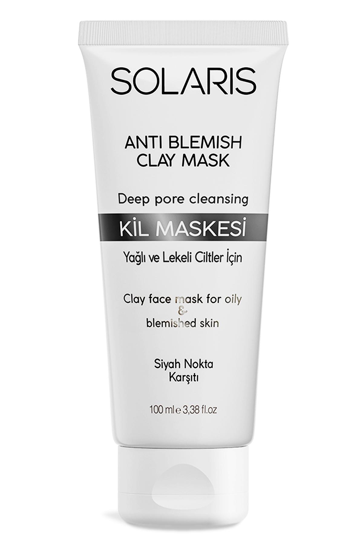 Solaris Anti Blemish Clay Killi Yüz Maskesi 100 ml