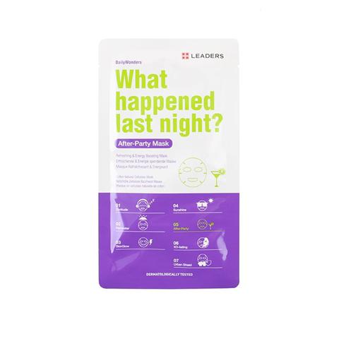 Leaders What Happened Last Night? Kağıt Yüz Maskesi 3x25 ml