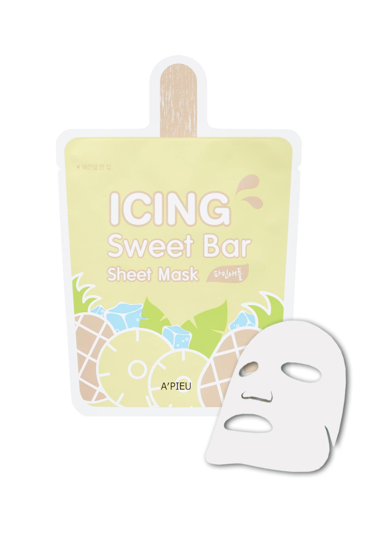 Apieu Icing Sweet Bar Ananas Kağıt Yüz Maskesi 1 Adet