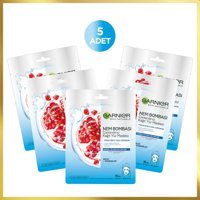 Garnier Nem Bombası Kağıt Yüz Maskesi 5x1 Adet
