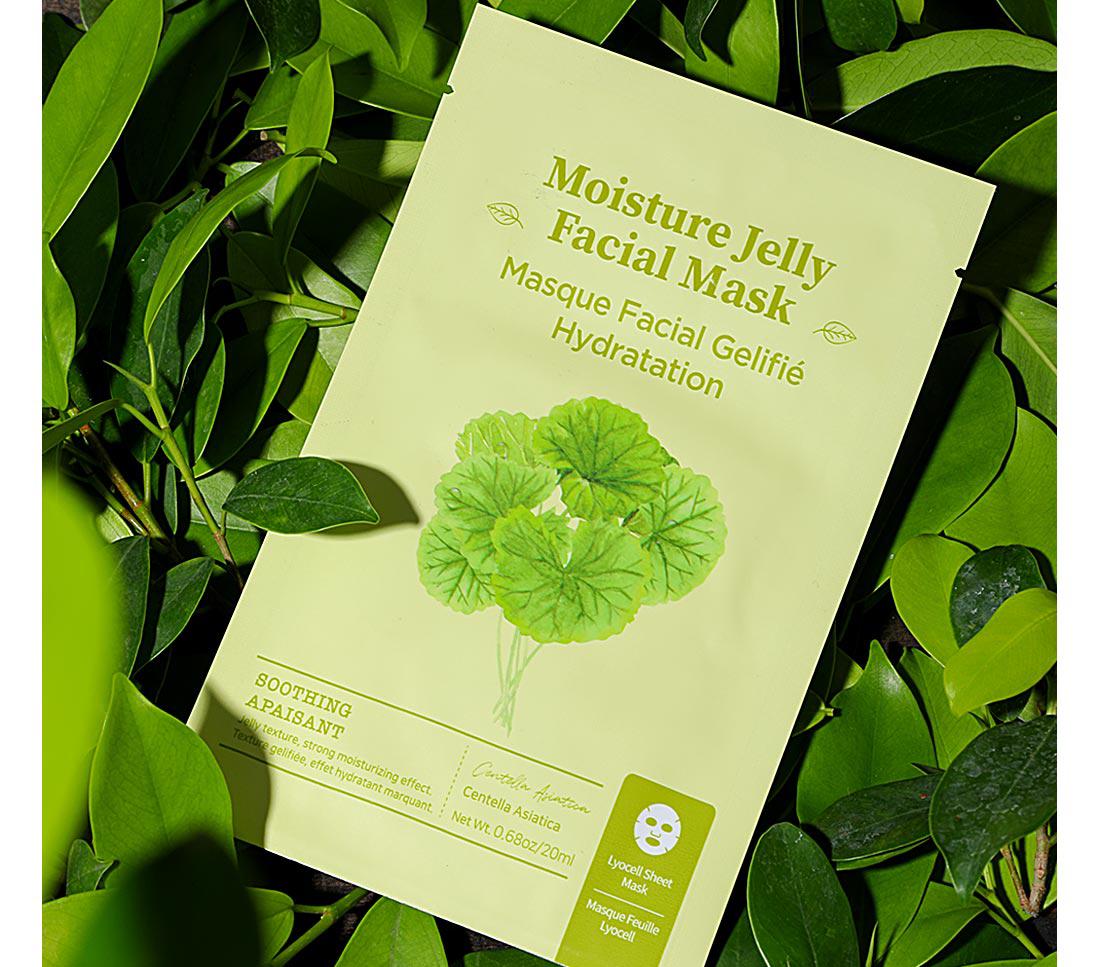 Miniso Moisture Jelly Facial Centella Asiatica Nemlendirici Kağıt Yüz Maskesi 25 gr
