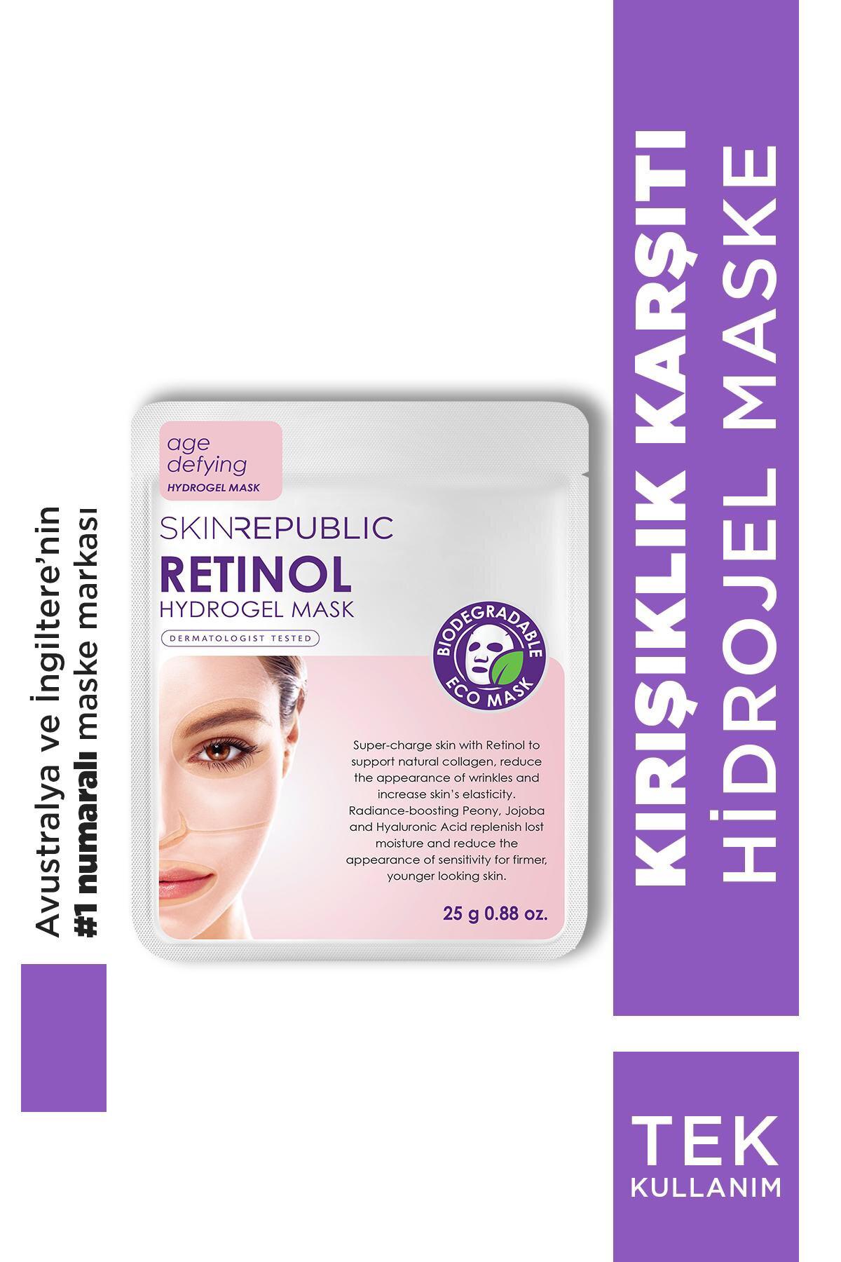 Skin Republic Hydrogel Retinol Jel Yüz Maskesi 25 gr