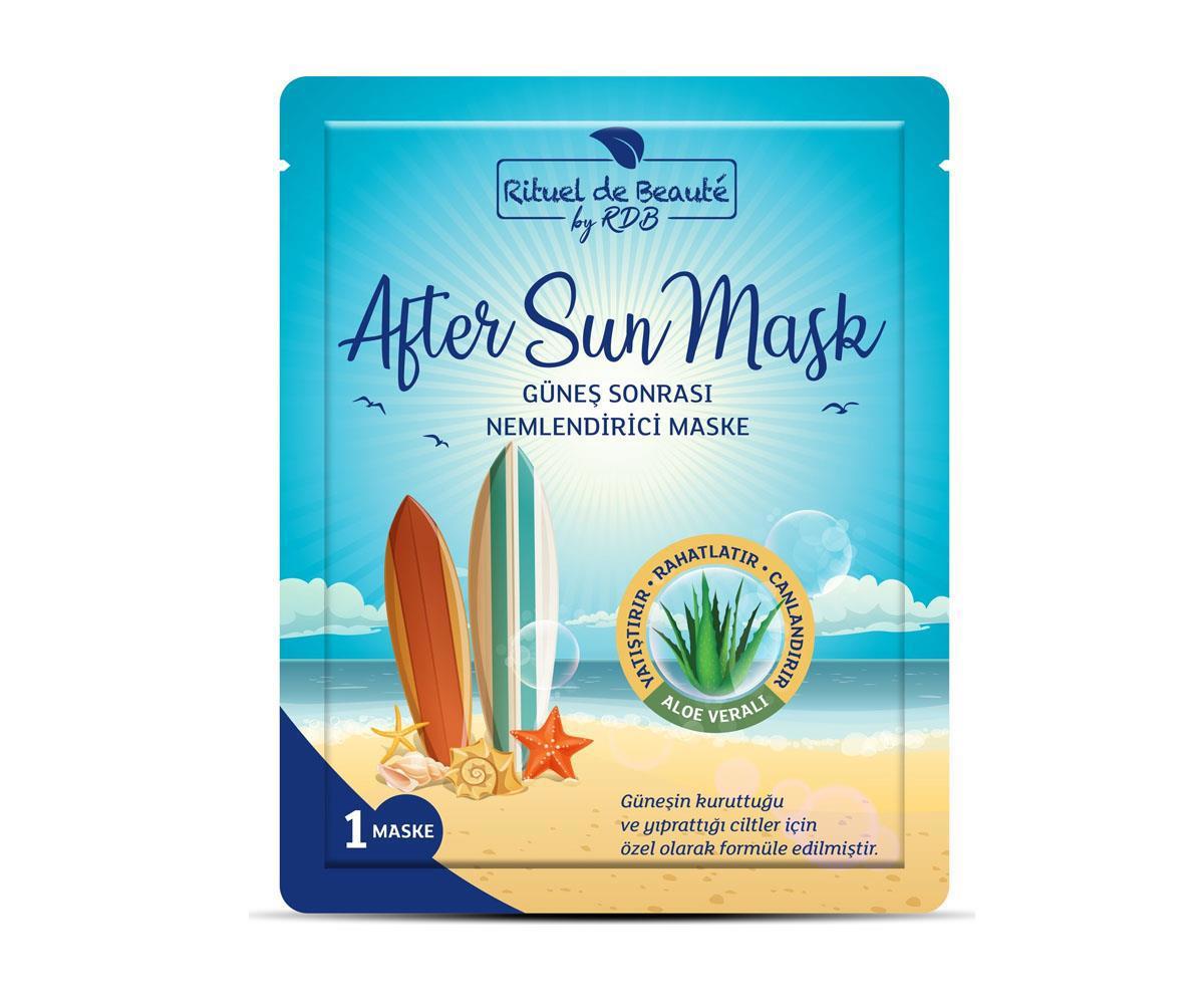 Rituel de Beaute After Sun Nemlendirici Kağıt Yüz Maskesi 1 Adet
