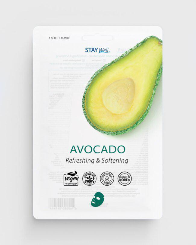 Staywell Avocado Kağıt Yüz Maskesi 20 gr
