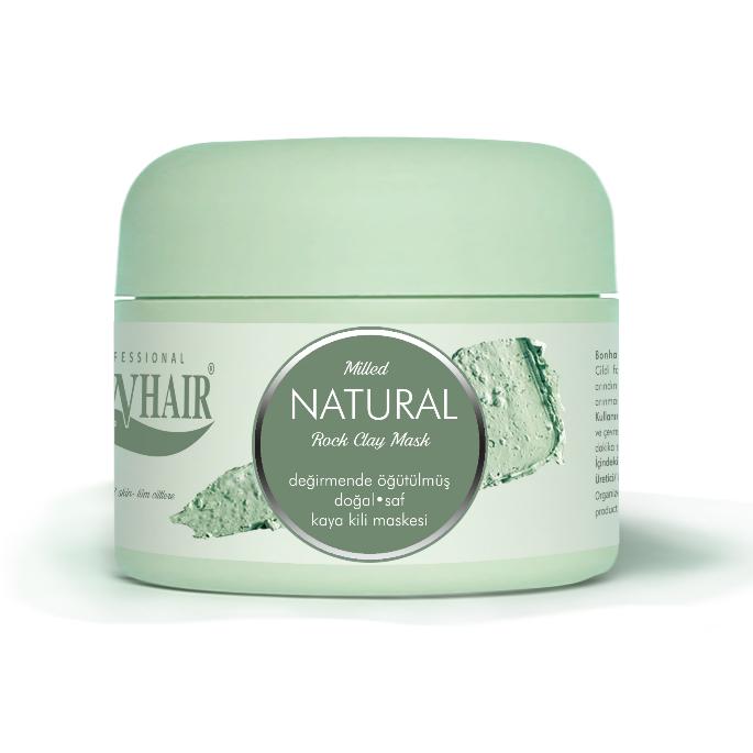 Bon Hair Natural Rock Clay Killi Krem Yüz Maskesi 500 gr