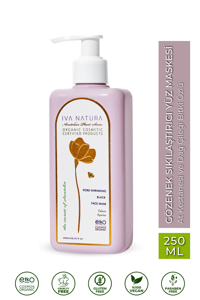 Iva Natura Pore Shrinking Black Face Krem Yüz Maskesi 250 ml