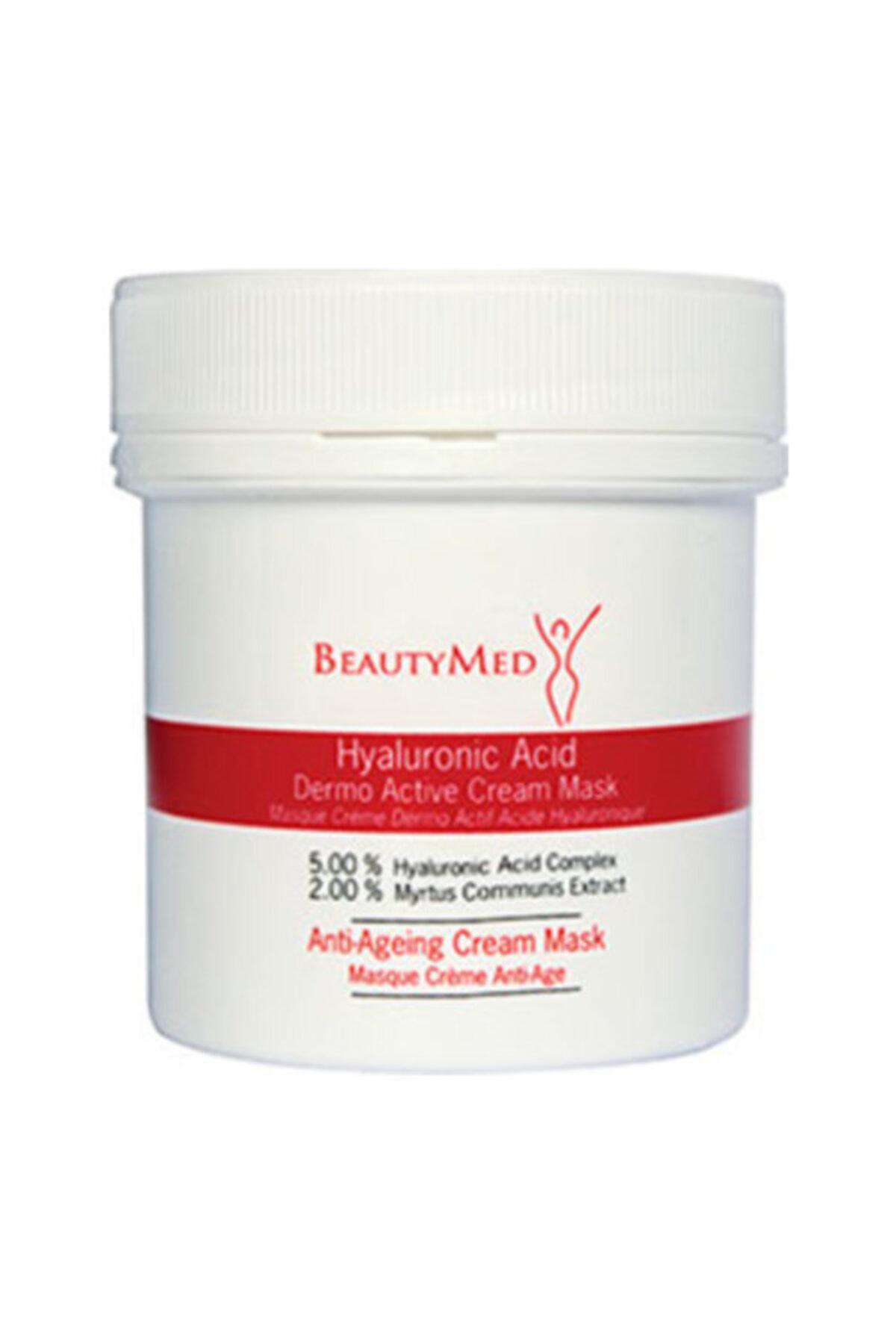 Beautymed Dermo Active Cream Hyaluronic Acid Krem Yüz Maskesi 100 ml