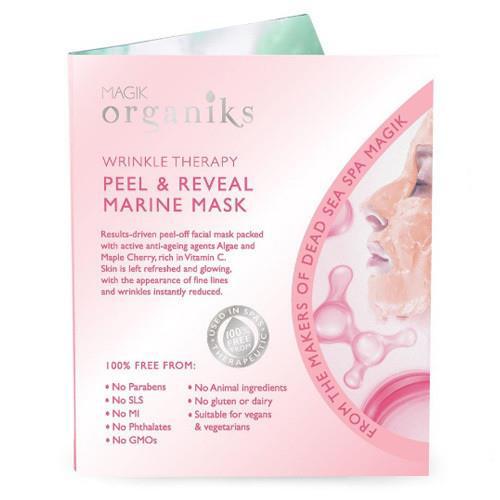 Dead Sea Spa Magik Wrinkle Therapy Peel & Reveal Marine Kağıt Yüz Maskesi 25 gr