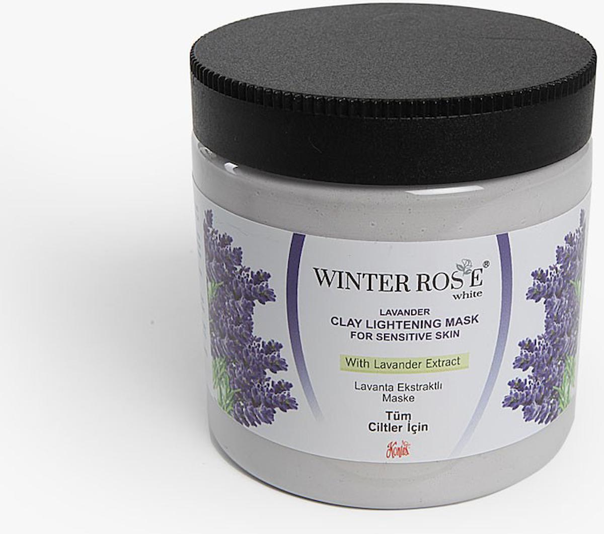 Winter Rose Clay Lightening Lavanta Özlü Yüz Maskesi 500 gr