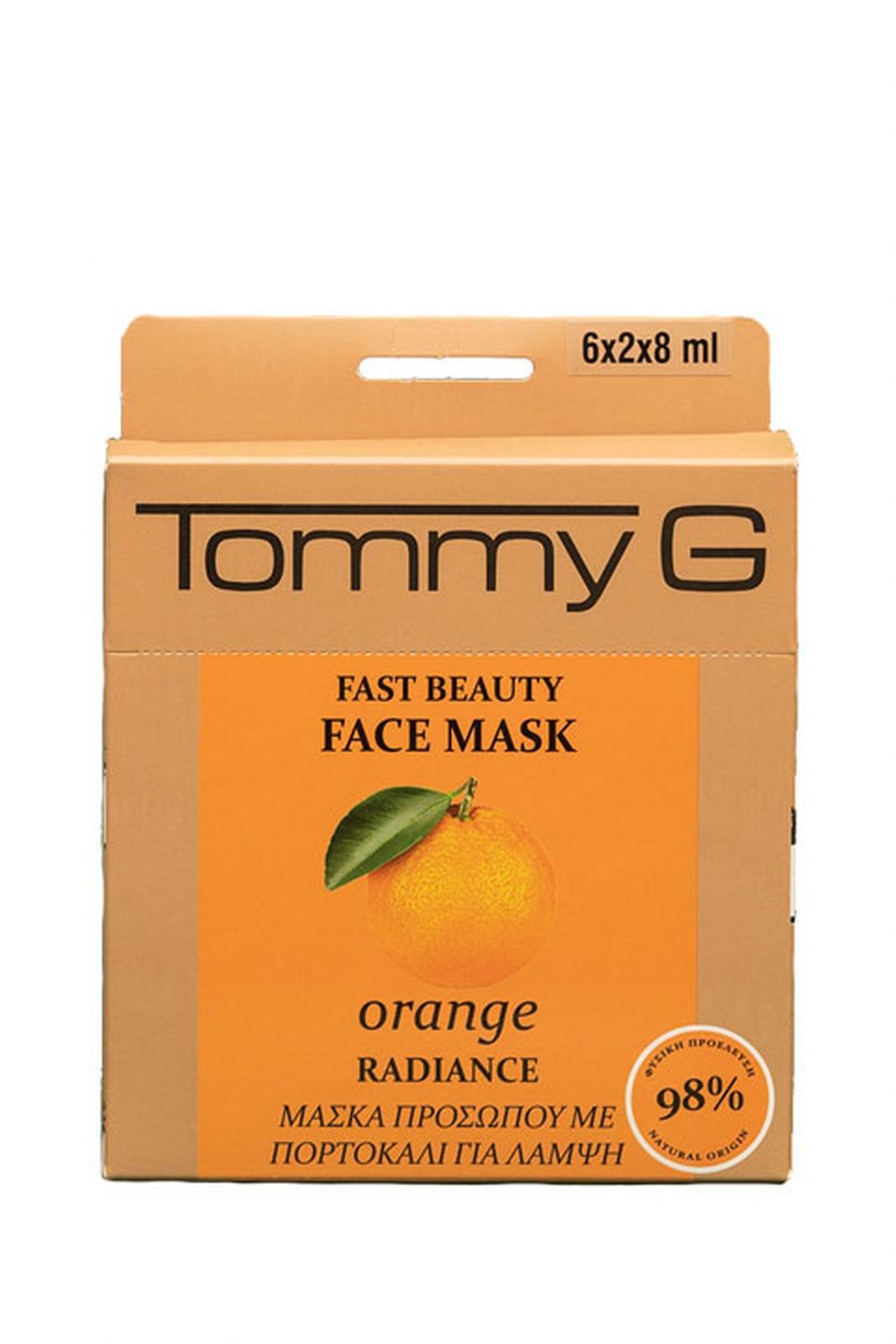 Tommy G Fast Beauty Kağıt Yüz Maskesi 6x2x8 ml
