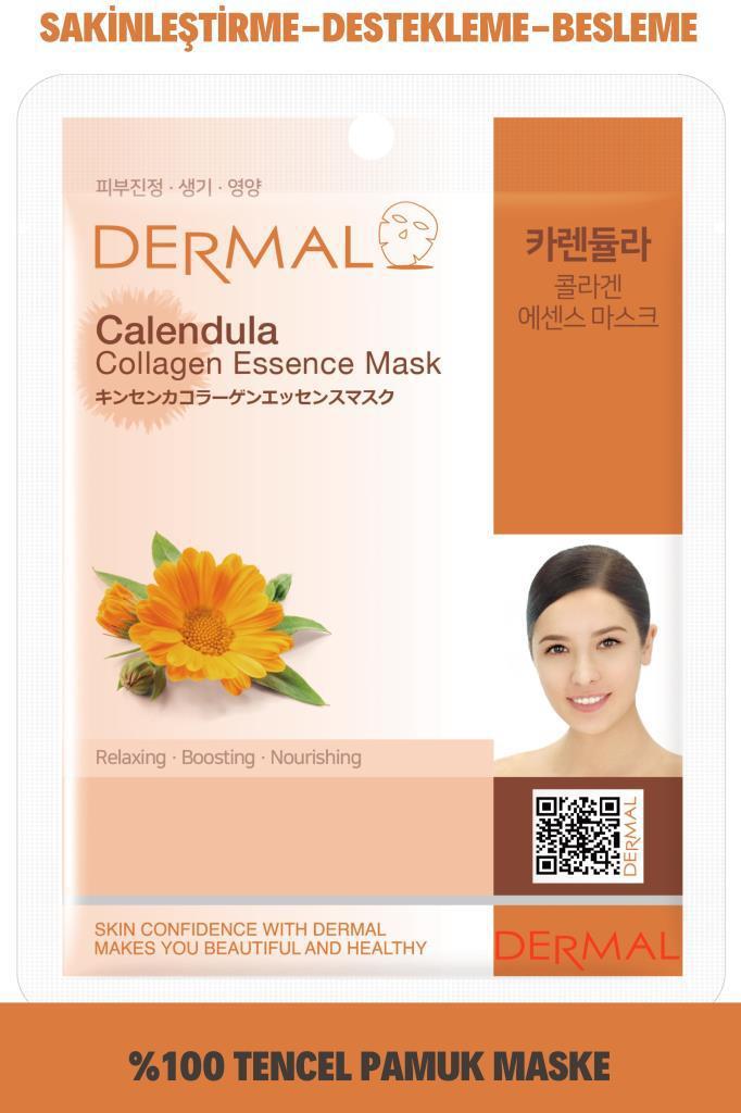 Dermal Collagen Essence Kolajen Özlü Kağıt Yüz Maskesi 23 gr