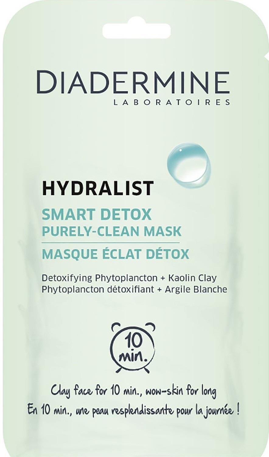 Diadermine Hydralist Detox Nemlendirici Kağıt Yüz Maskesi 8 ml