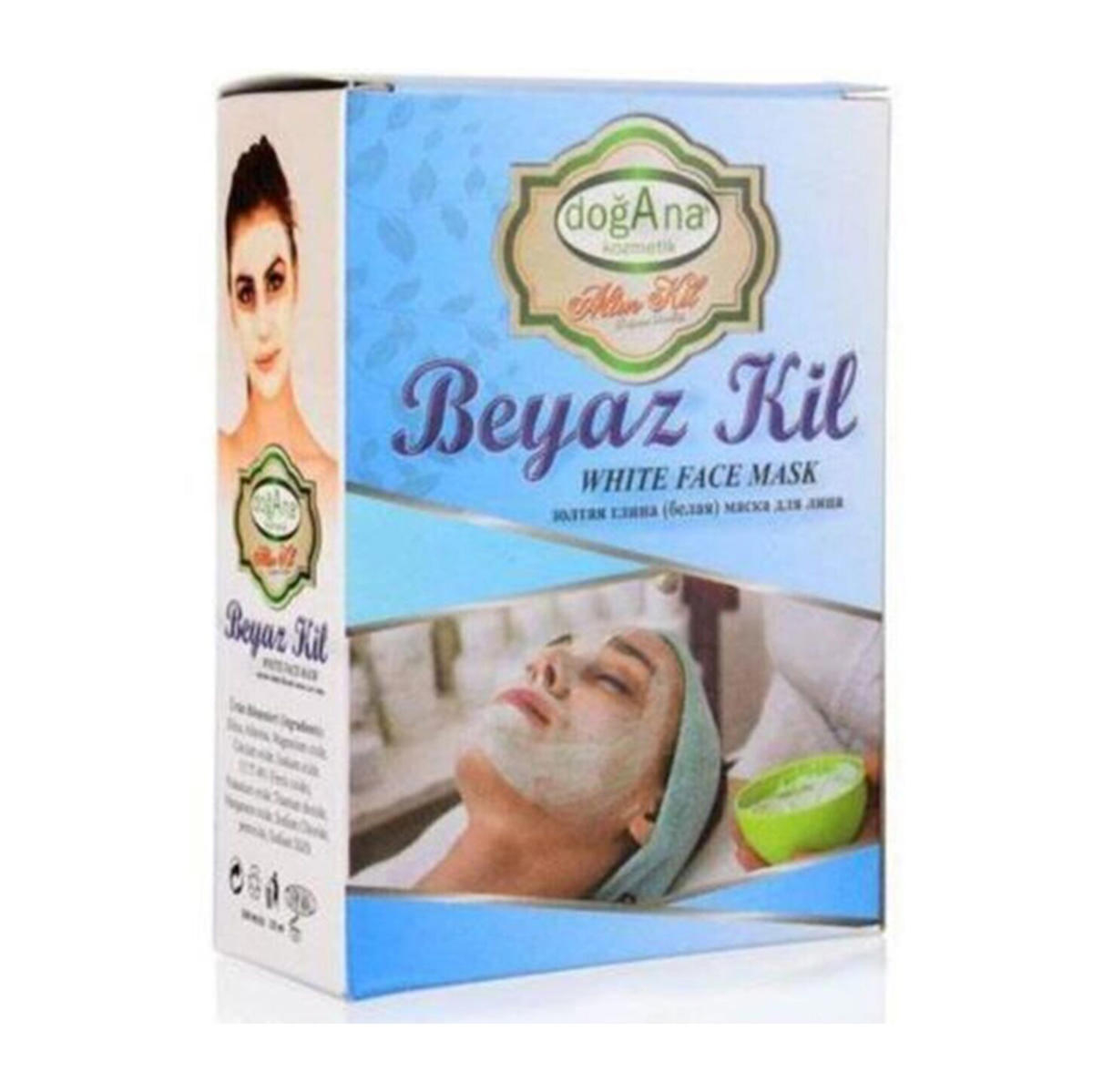 Doğana Beyaz Killi Toz Yüz Maskesi 200 gr