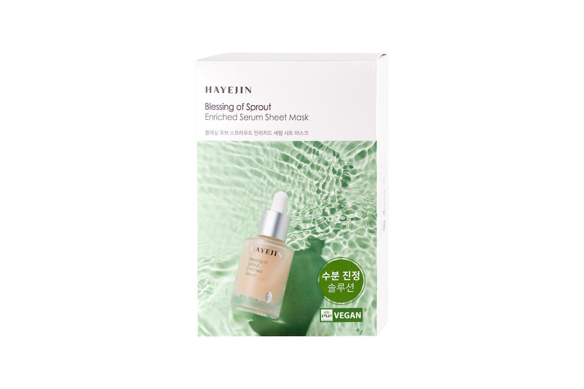 Hayejin Blessing of Sprout Nemlendirici Kağıt Yüz Maskesi 5x25 ml