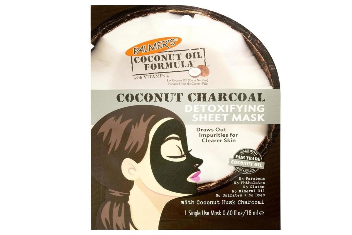 Palmers Coconut Charcoal Kağıt Yüz Maskesi 18 ml