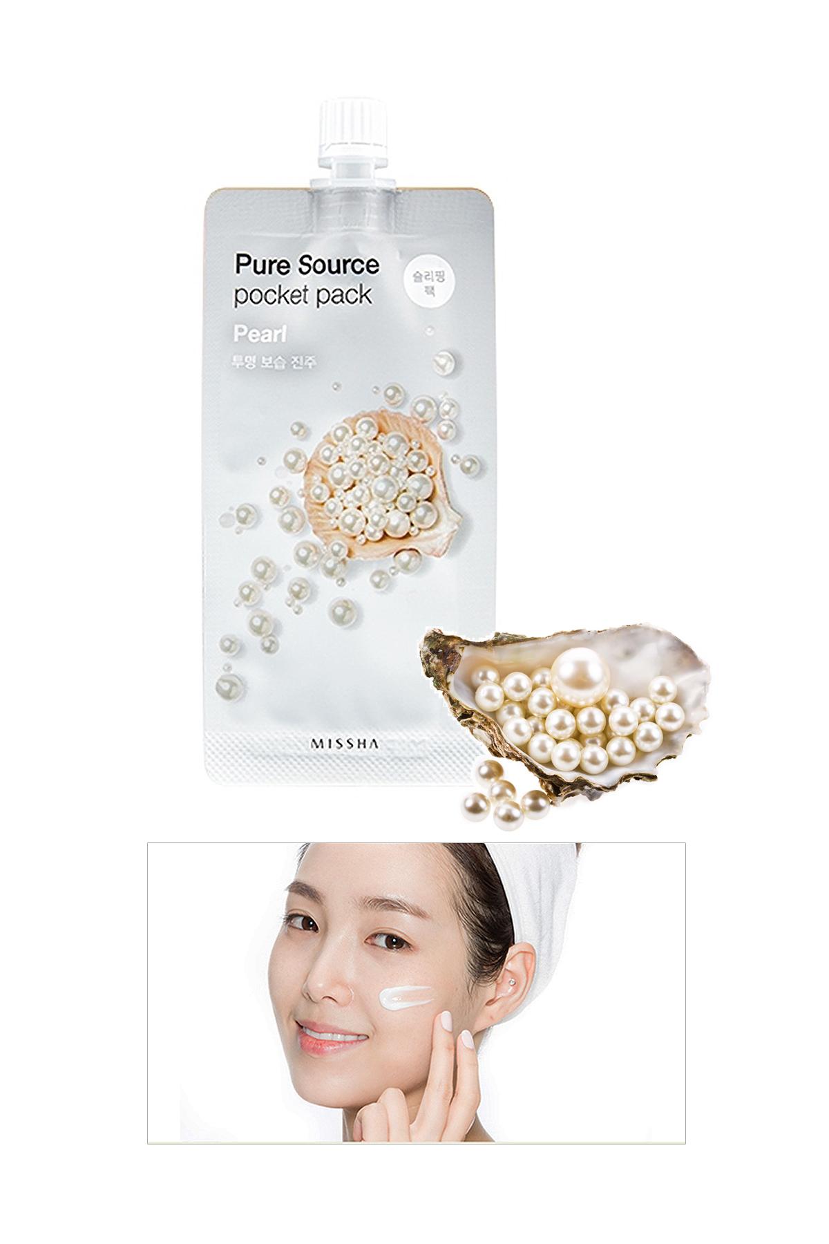 Missha Pure Source Pocket Pack Kağıt Yüz Maskesi 1 Adet