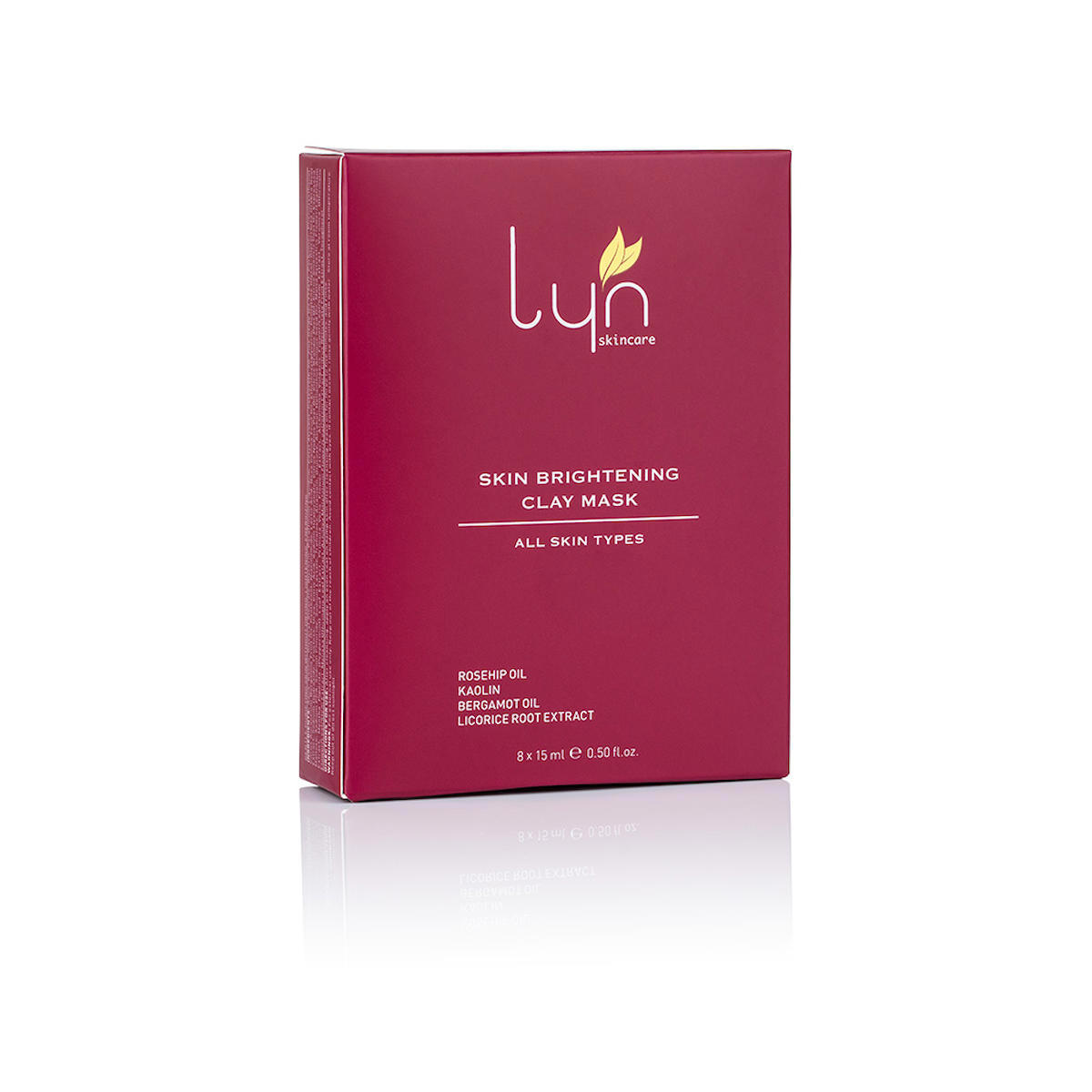 Lyn Skincare Skin Brightening Clay Killi Krem Yüz Maskesi 8x15 ml
