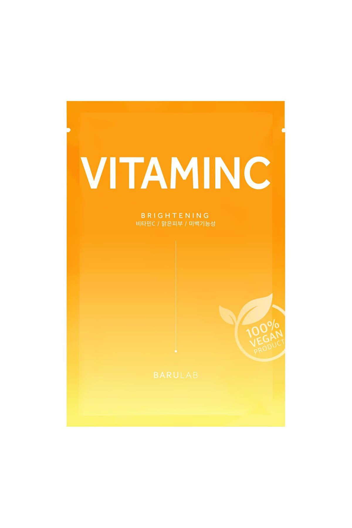 Barulab Vitamin C Kağıt Yüz Maskesi 1 Adet
