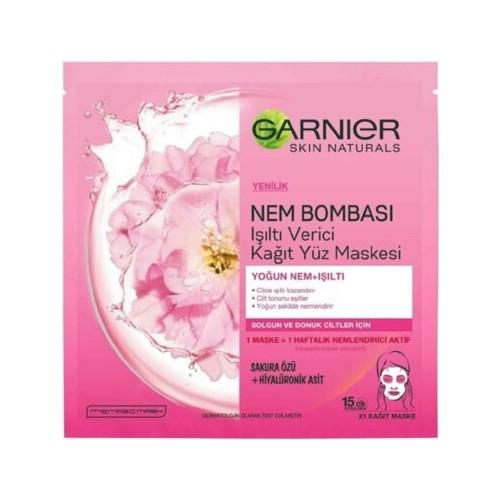 Garnier Nem Bombası Kağıt Yüz Maskesi 1 Adet