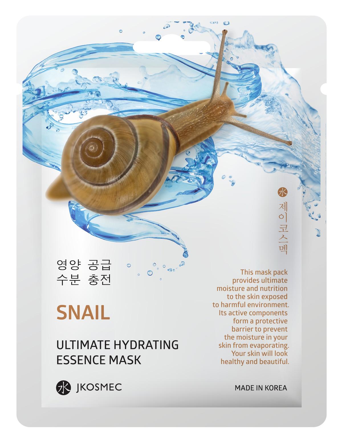 Jkosmec Ultimate Hydrating Essence Snail Kağıt Yüz Maskesi 25 ml