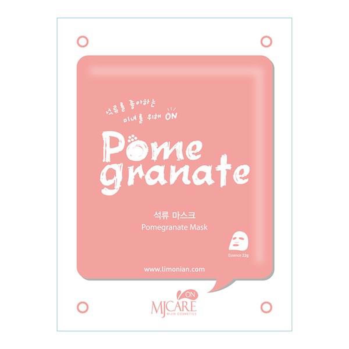 MjCare Pomegranate Kağıt Yüz Maskesi 22 gr